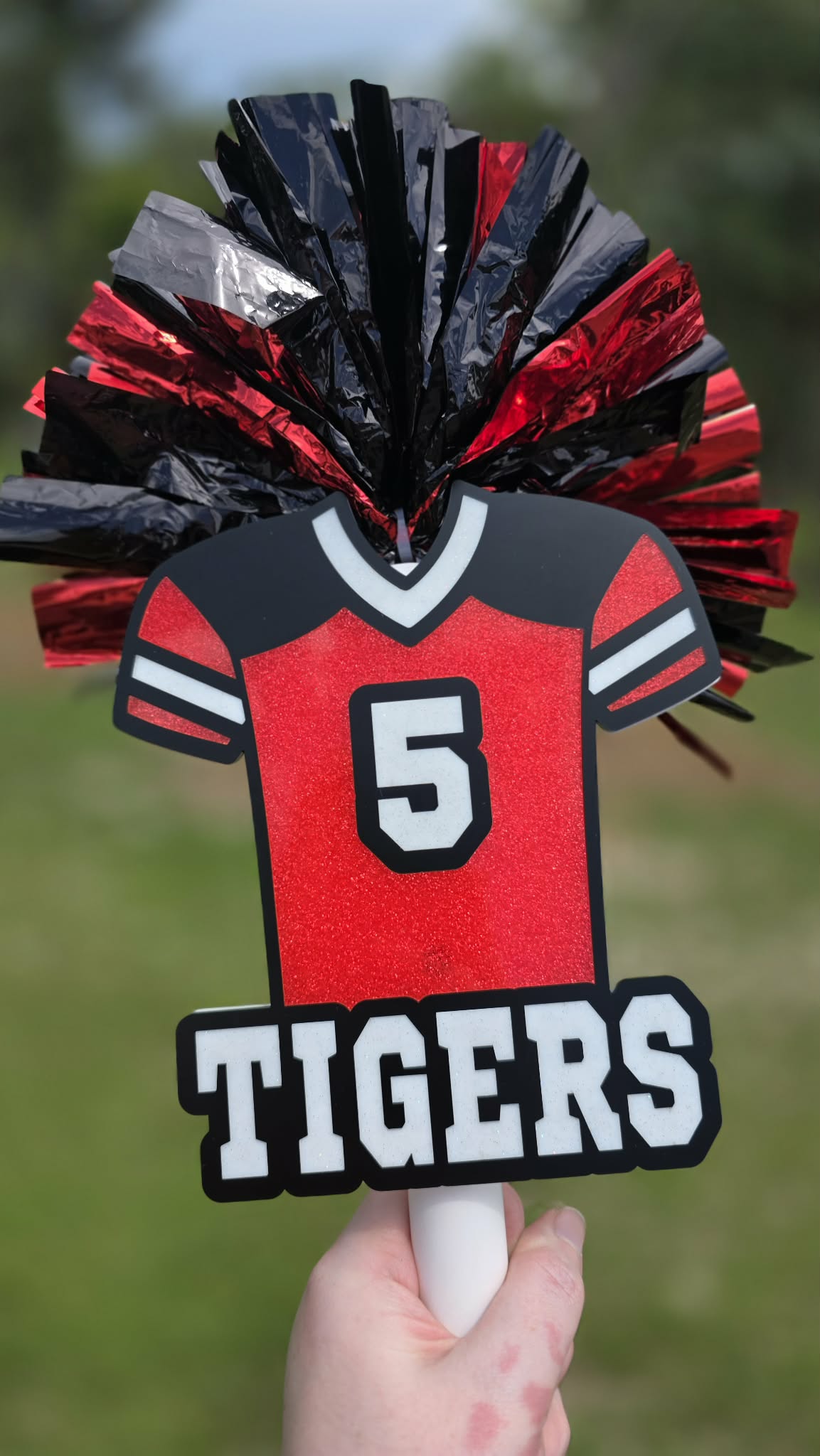 Local School Spirit Stick (Vertical)