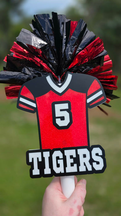 Local School Spirit Stick (Vertical)