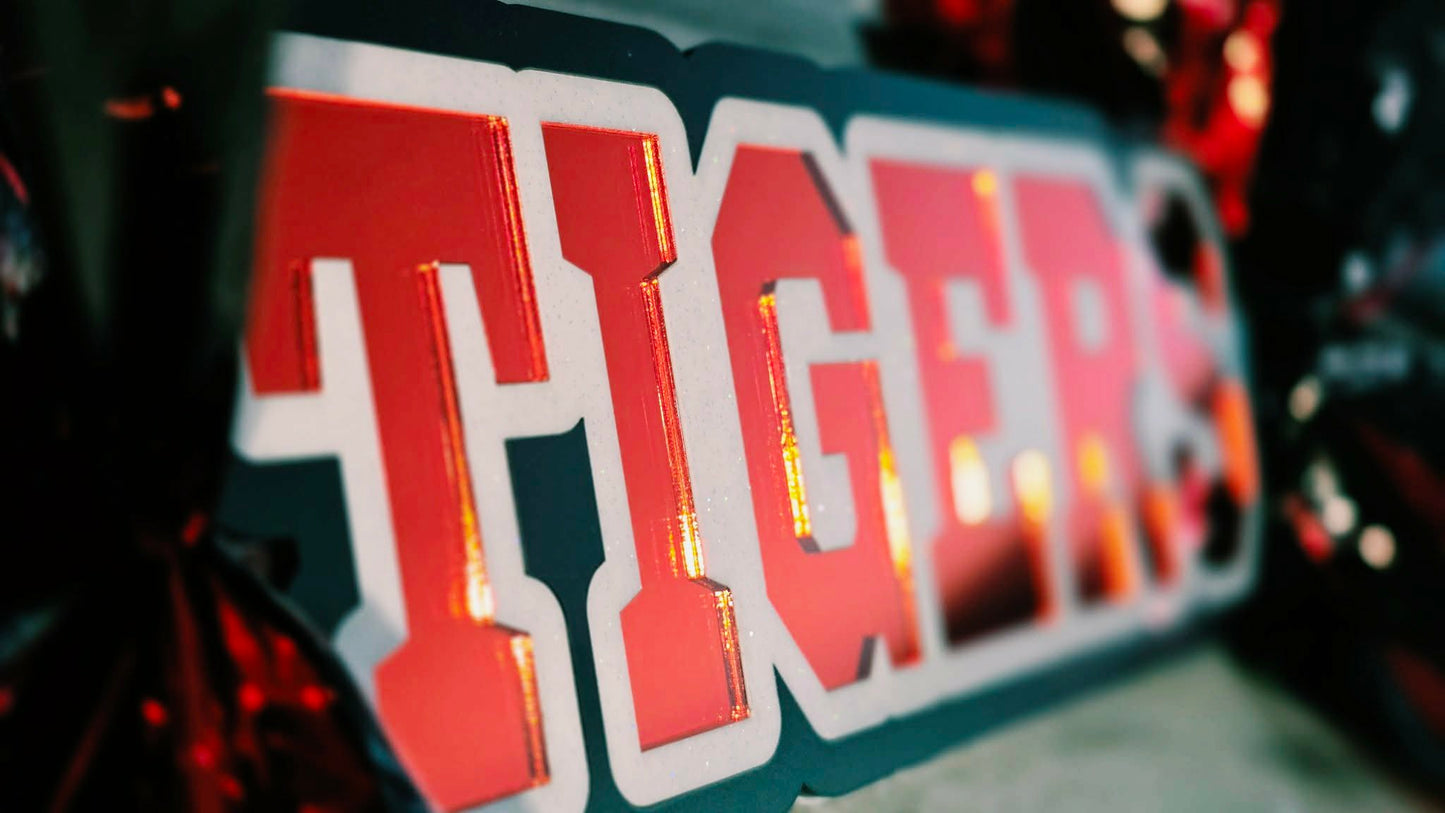 Local School Spirit Stick (Horizontal)